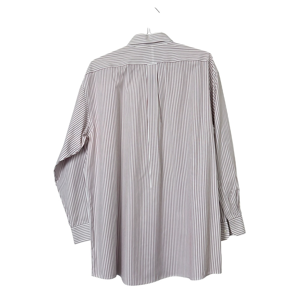 Lot of 6 Roundtree & Yorke Gold Label Mens Dress Shirts 17 34 Non-Iron Cotton - Picture 4 of 16